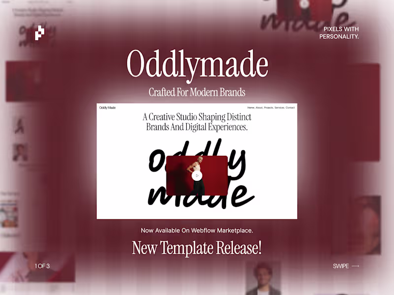 Cover image for Designed and built Oddly Made