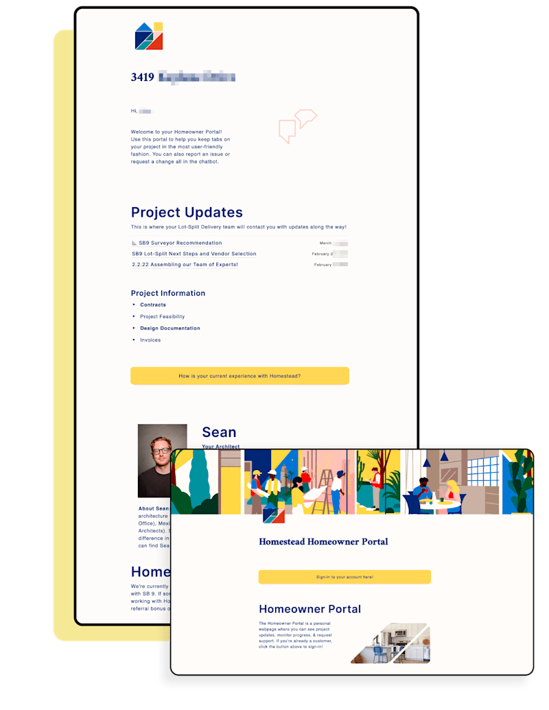 Cover image for How we helped homestead build a notion client portal to manager…