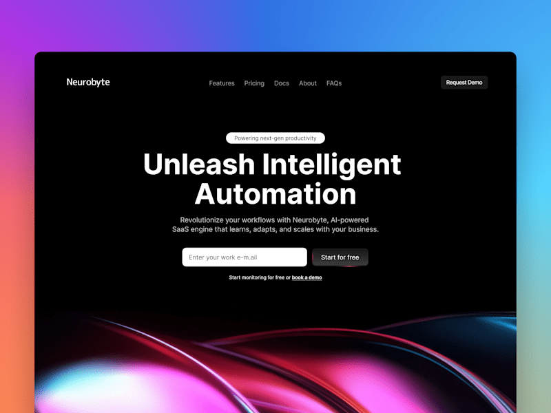 Cover image for Multi-Page Website Design (Figma)