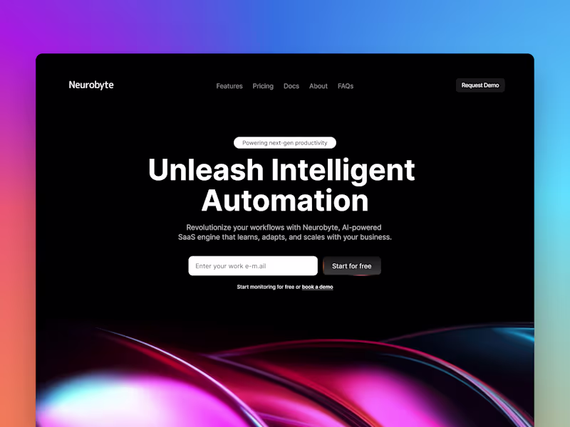 Cover image for Multi-Page Website Design (Figma)