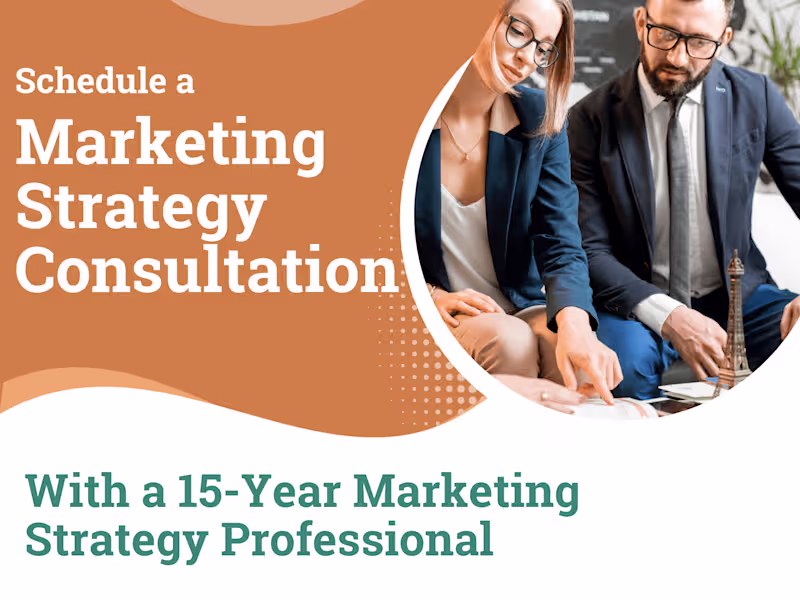 Cover image for One Hour Marketing Strategy Consultation