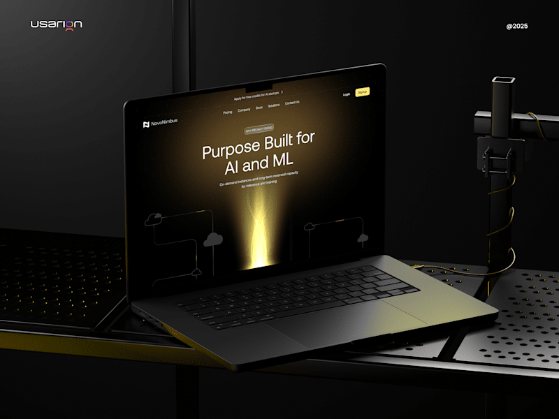 Cover image for AI & ML GPU Landing Page | NovoNimbus