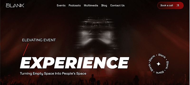 Cover image for Interactive Framer Website Development for Blank