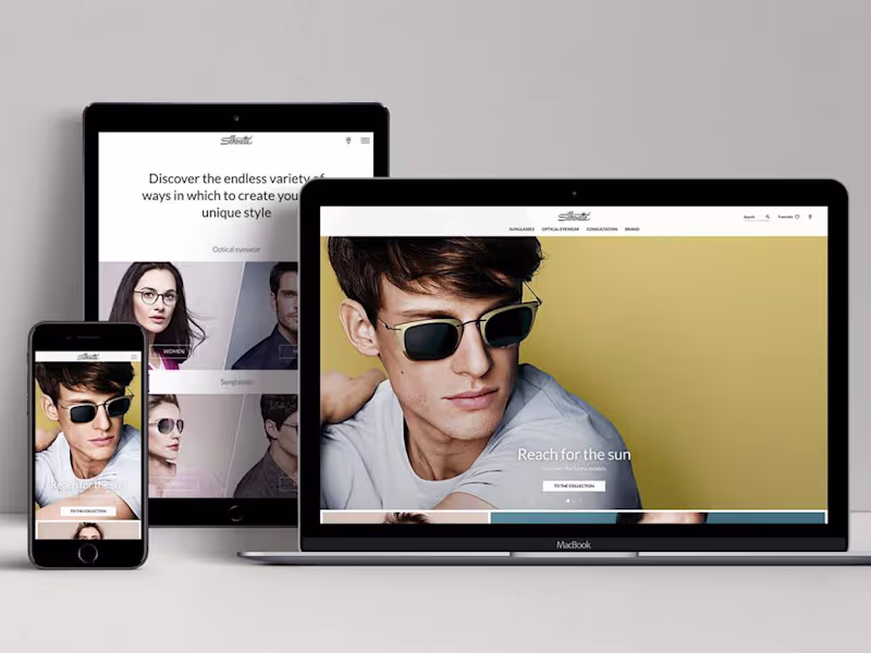 Cover image for Silhouette Ecommerce Website