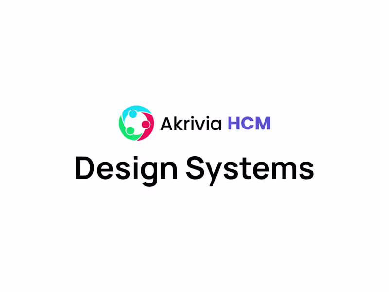 Cover image for Akriva HCM Design Systems