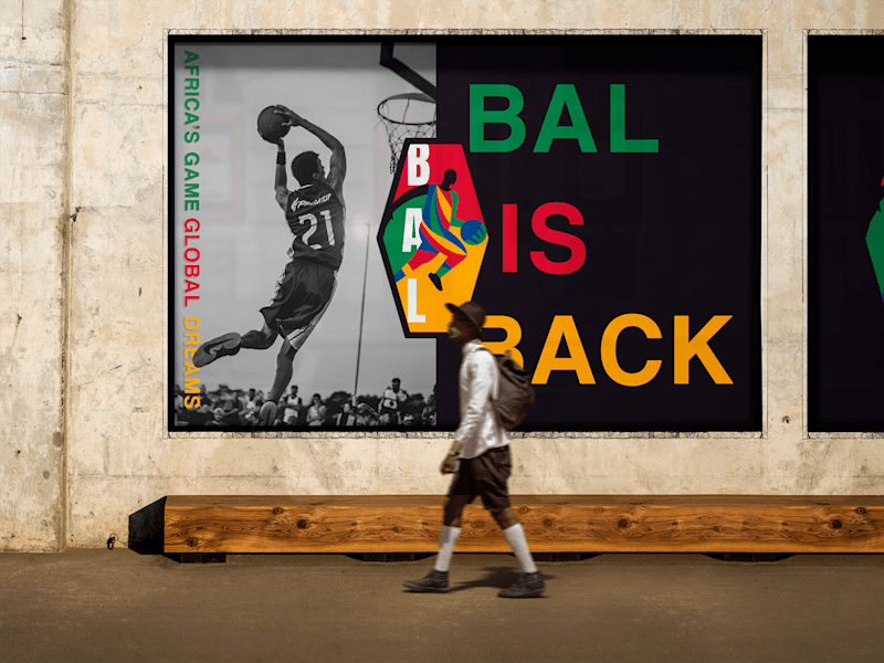 Cover image for Basketball African League - Logo Design