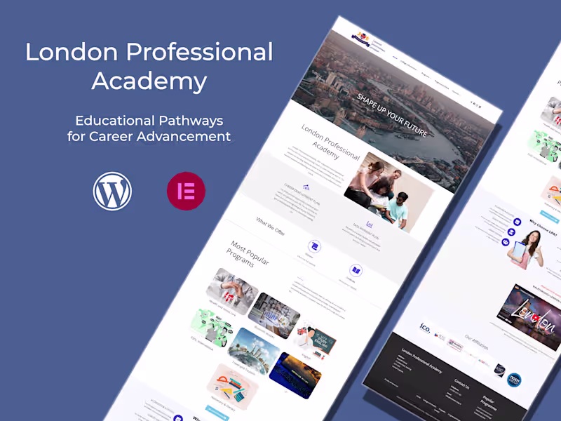 Cover image for Home - London Professional Academy