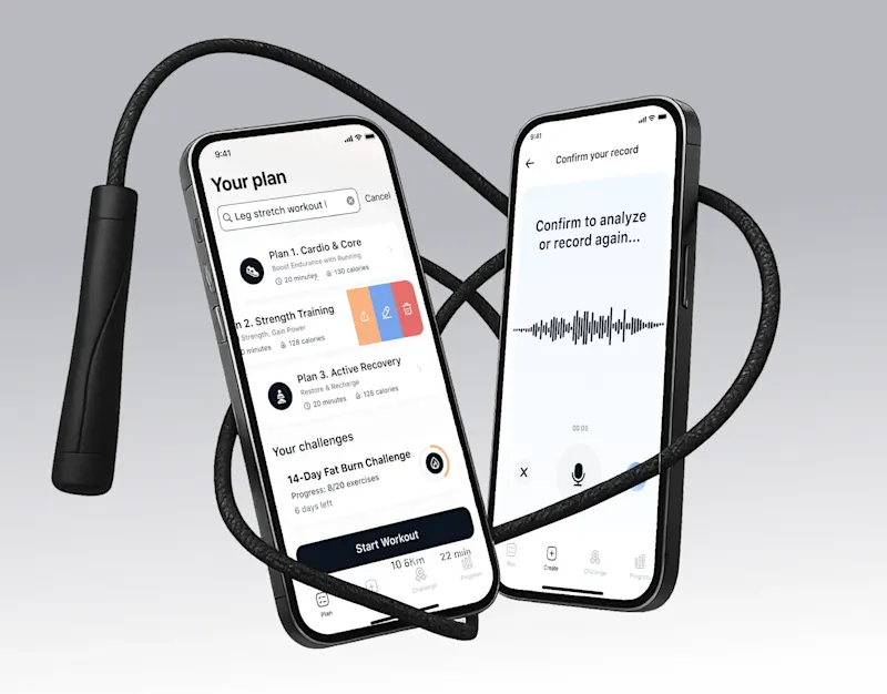 Cover image for AI Fitness app | UI/UX | Healthcare