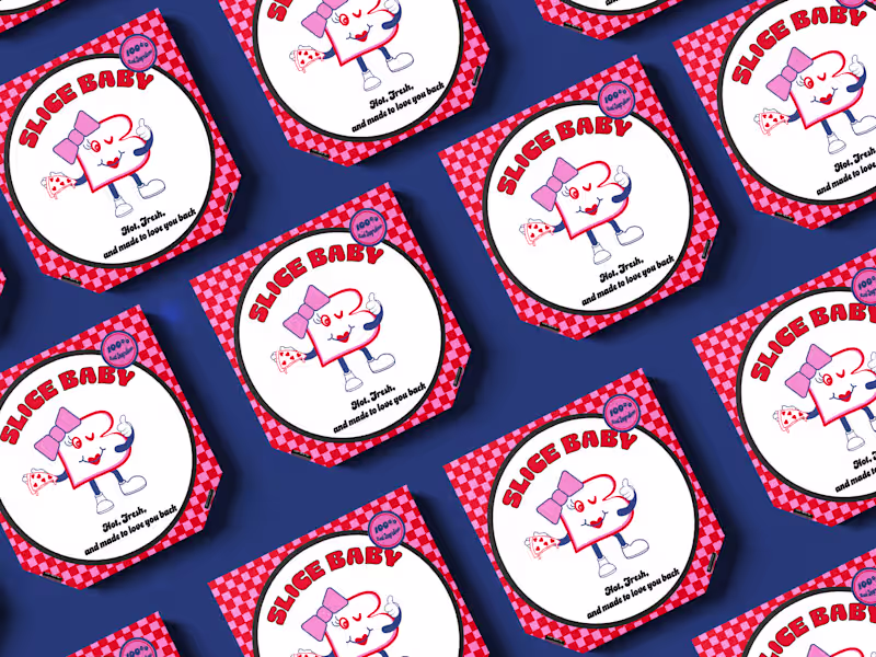 Cover image for  SLICE BABY PIZZARIA: Healthier Pizza, Hotter Design