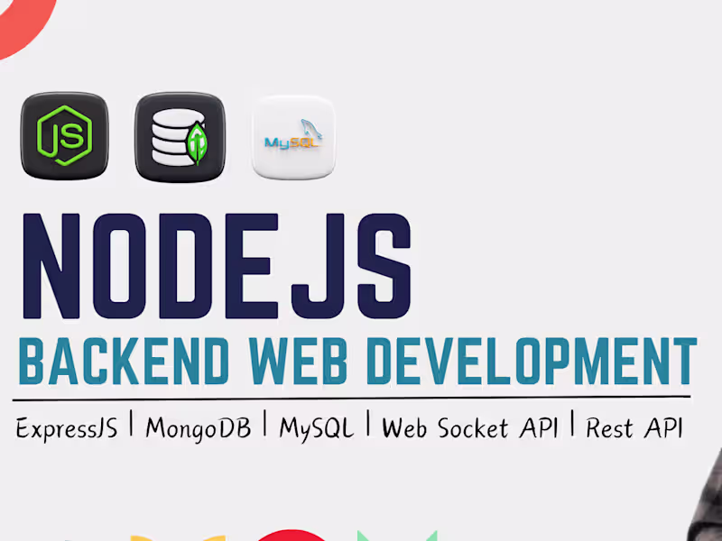 Cover image for Backend Development with NodeJS and ExpressJS