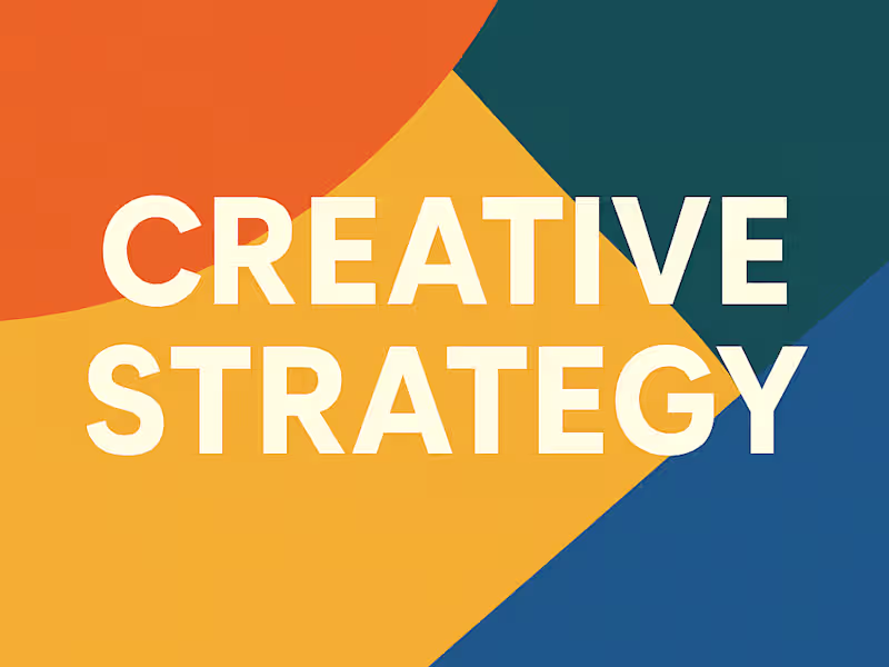 Cover image for Creative Strategy Consulting
