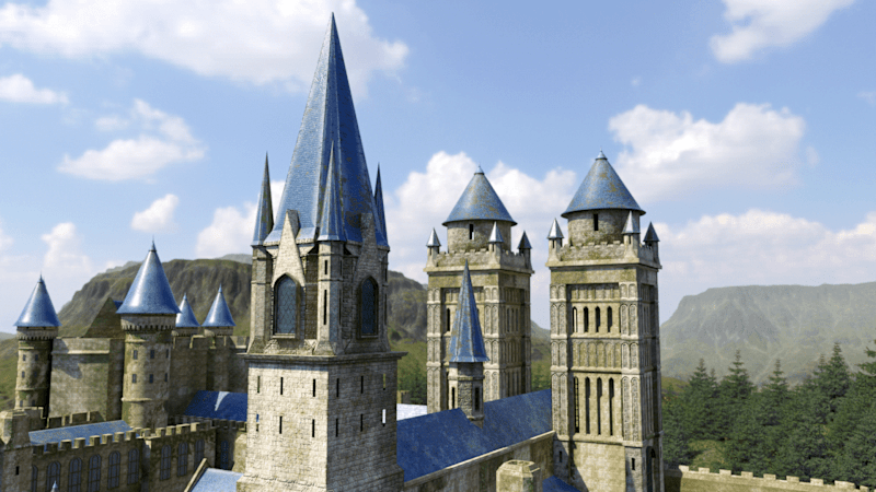 Cover image for Hogwarts Castle – Fantasy Environment
