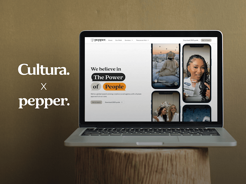Cover image for Social Marketing Agency | Pepper