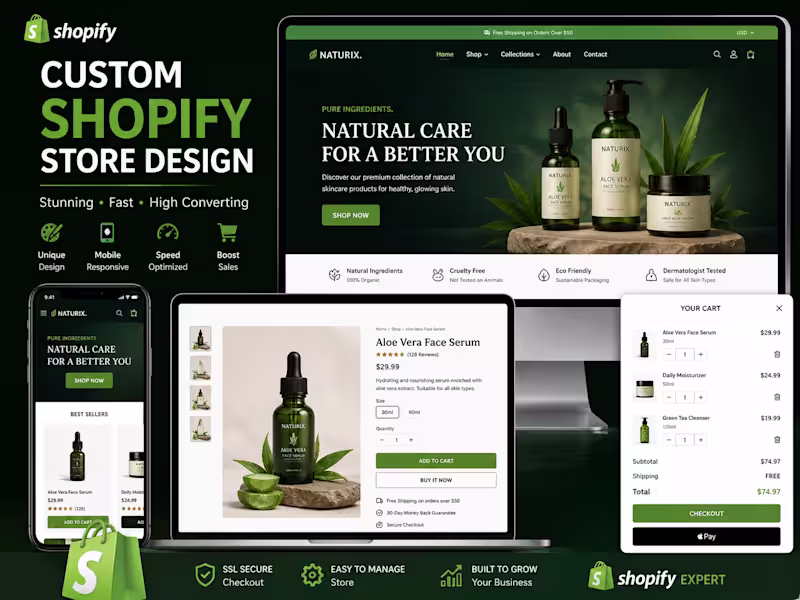 Cover image for Premium Shopify Store Setup