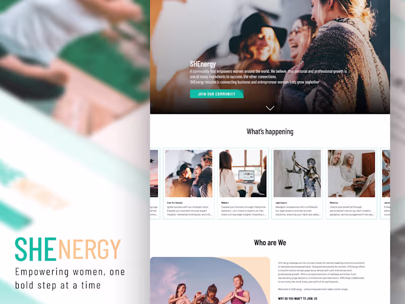 Cover image for Shenergy | Empowering women - personal &  professional growth