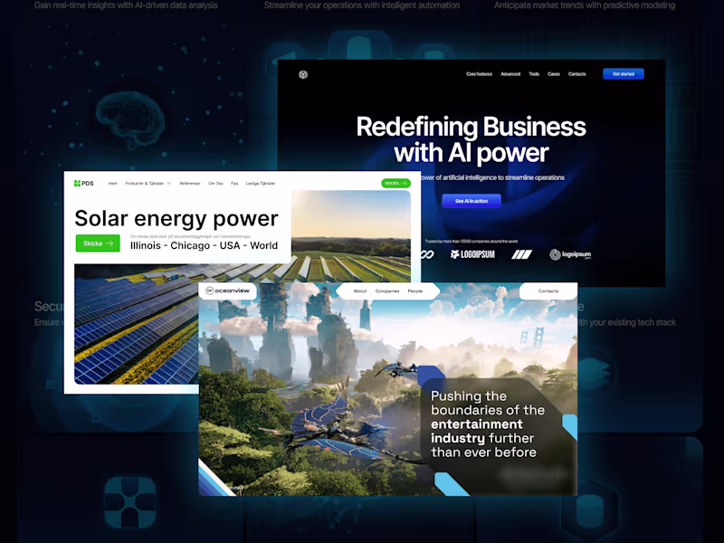 Cover image for Website design