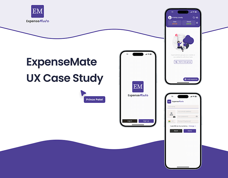 Cover image for ExpenseMate case study