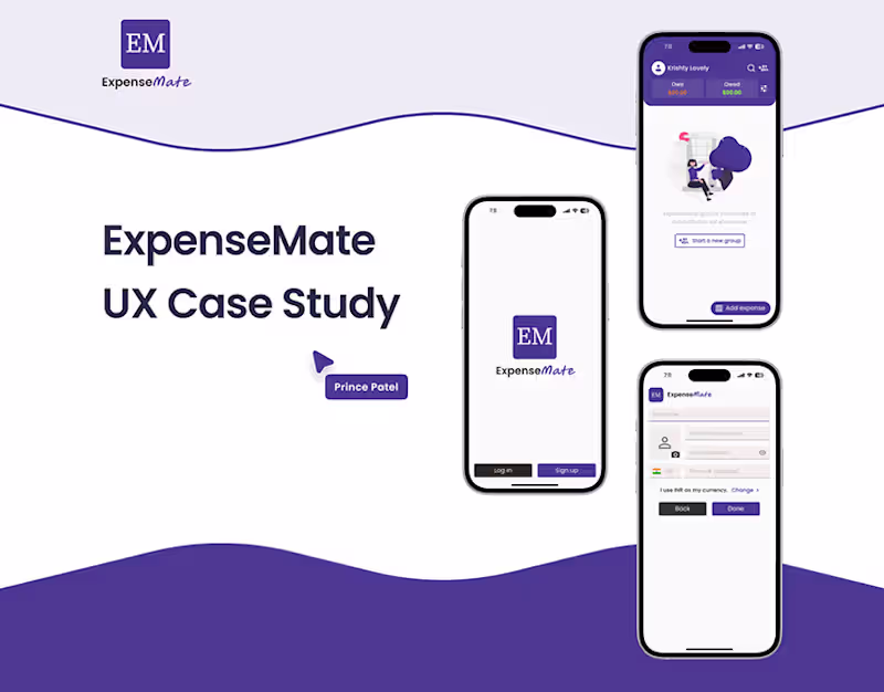Cover image for ExpenseMate case study