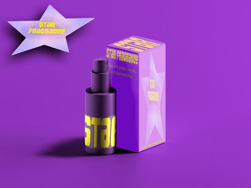 Cover image for STAR Fragrance [Print + Logo + Packaging + Typography]