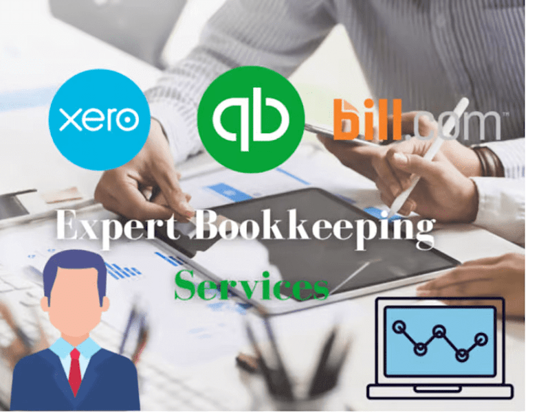Cover image for I Will do accounting and bookkeeping using QuickBooks online