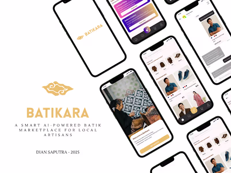 Cover image for Batikara - AI Powered Batik Marketplace