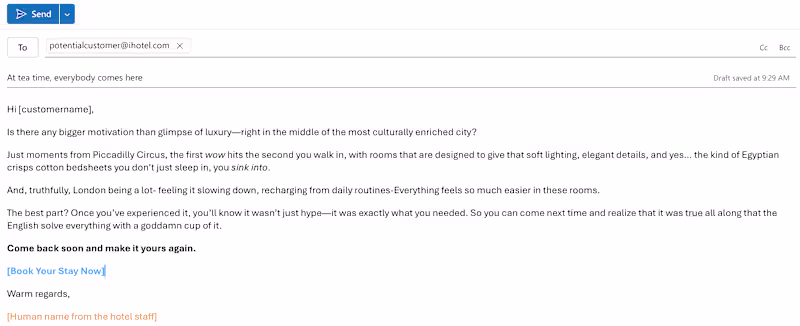 Cover image for Email Hotels Copy