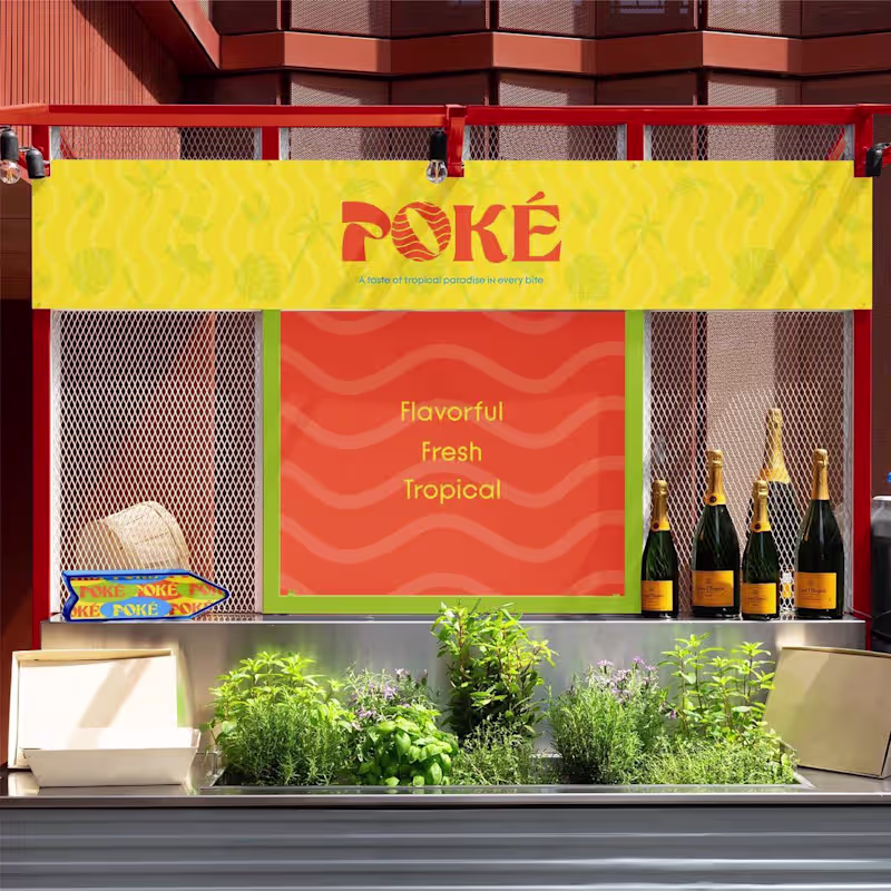 Cover image for Brand Identity for POKÉ