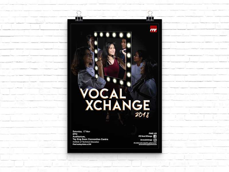 Cover image for ITE VOCAL XCHANGE on Behance