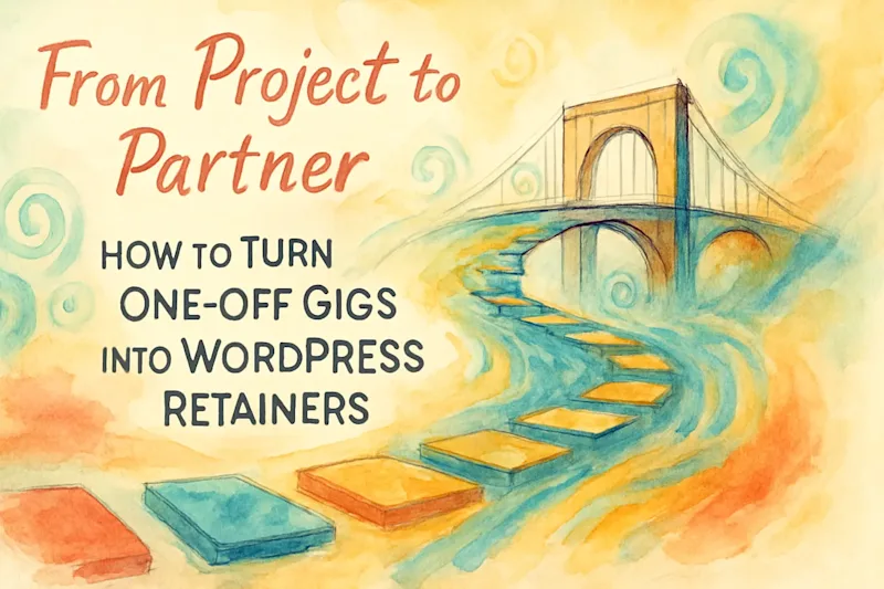 Cover image for From Project to Partner: How to Turn One-Off Gigs into WordPress Retainers