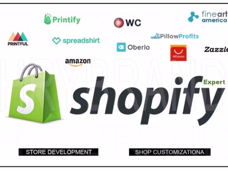 Cover image for I Will Setup E-commerce Responsive Website Design On Shopify