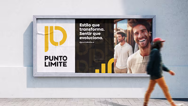 Cover image for Brand identity - Men's clothing