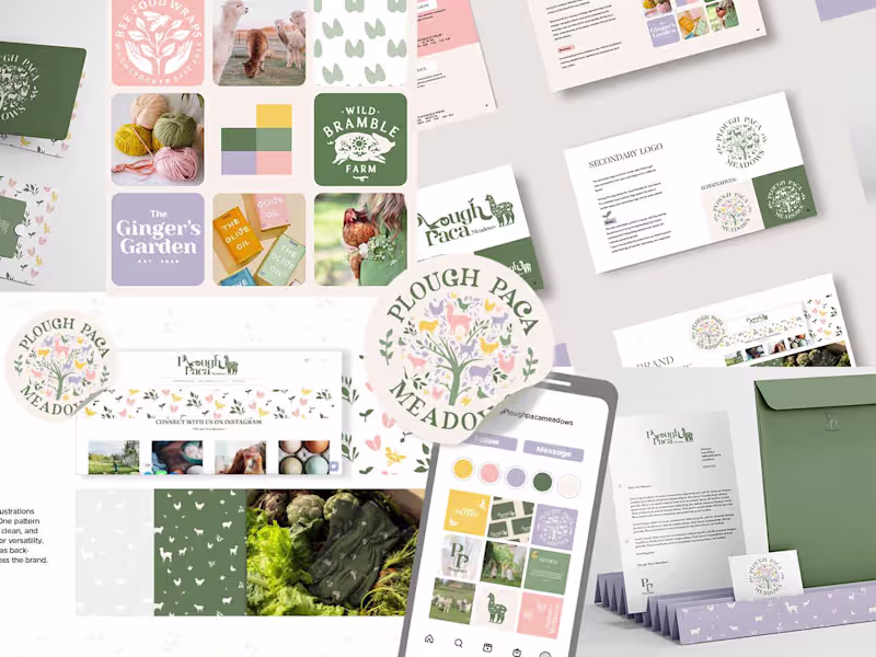 Cover image for Wellness Farm Branding