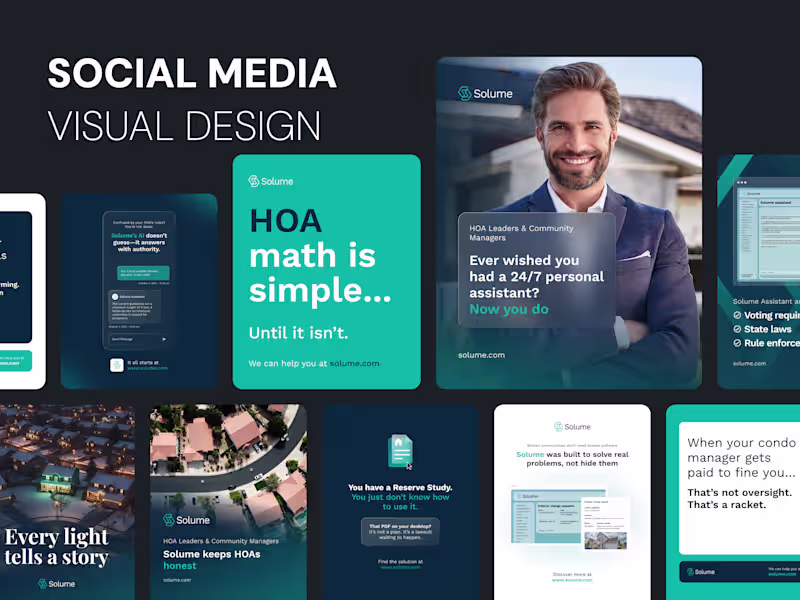 Cover image for Social media visual design