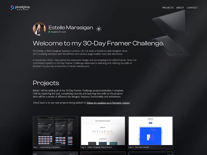Cover image for 30-Day Framer Challenge