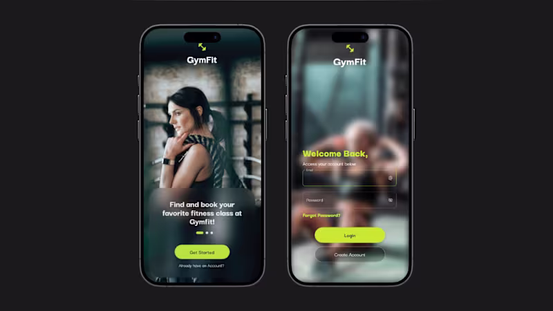 Cover image for Booking Classes App