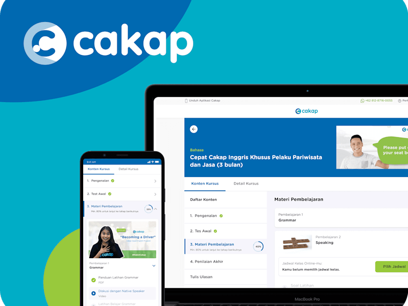 Cover image for Cakap x Prakerja: Enhancing the Learning Experience