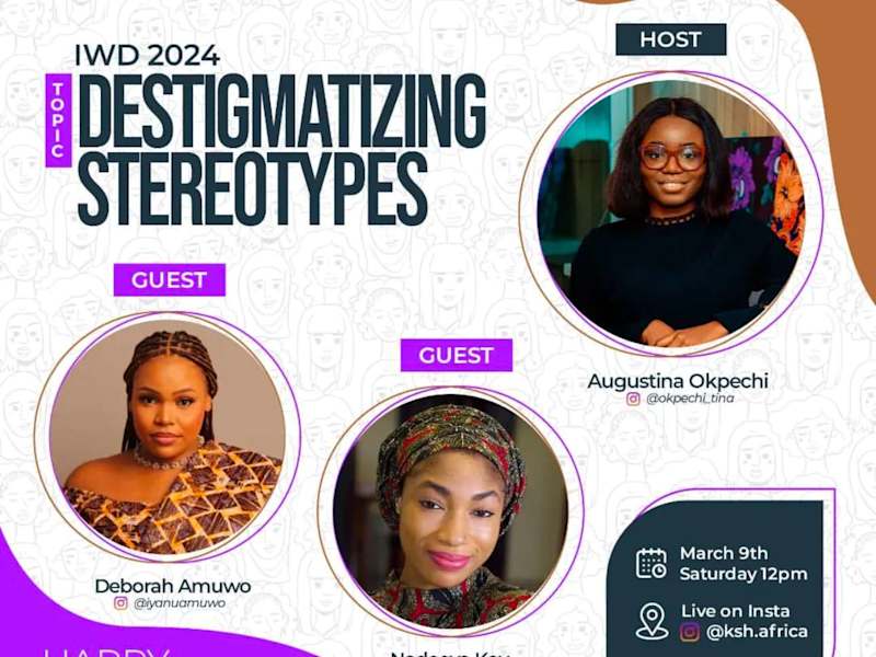 Cover image for IWD 2024: Destigmatizing Stereotypes (KSH Foundation)