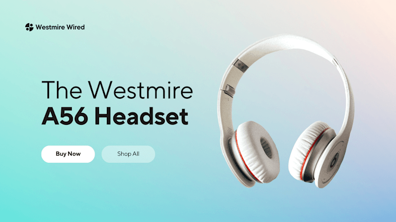 Cover image for  "Unique and customized design for gadget website."