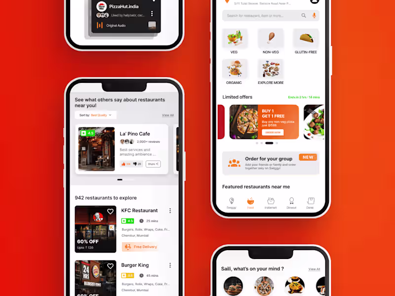 Cover image for Swiggy Homepage