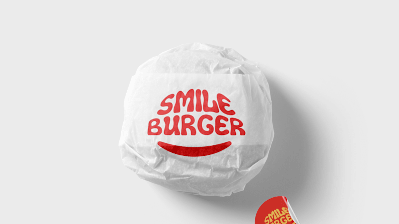 Cover image for Smile Burger Logo Design