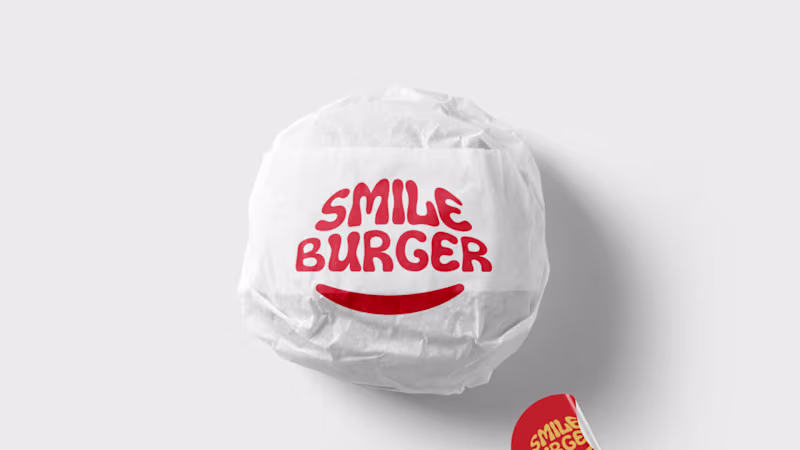 Cover image for Smile Burger Logo Design