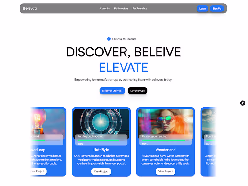 Cover image for Elevatr