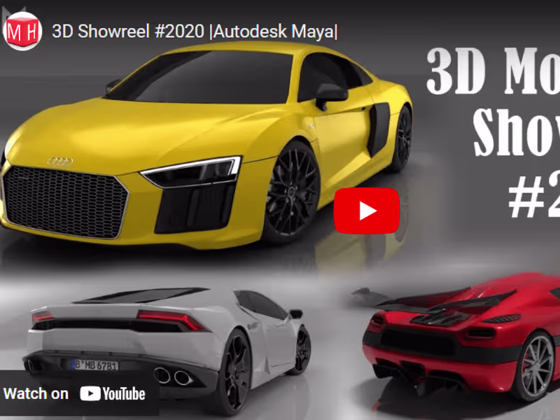 Cover image for 3D Portfolio 