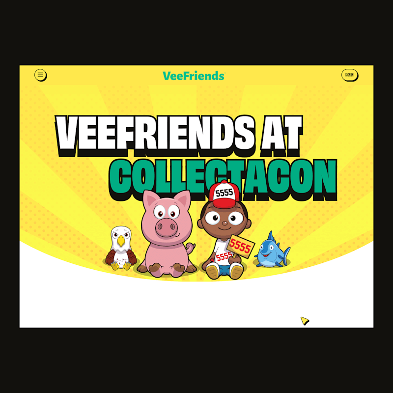 Cover image for Veefriends Web Design