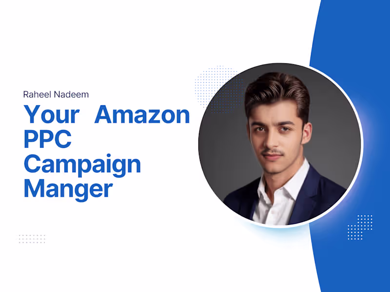 Cover image for I will manage amazon PPC, set up new campaigns, and optimize ads