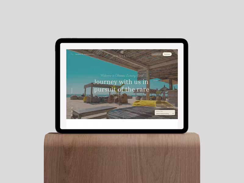 Cover image for Framer design for hotels & resorts