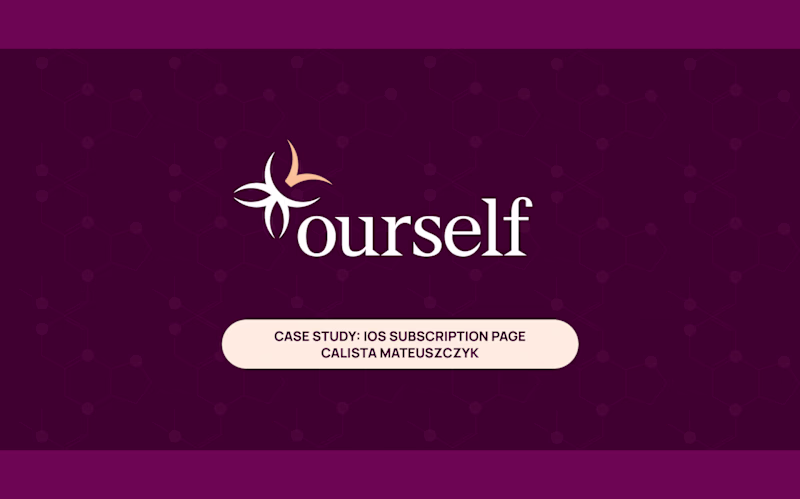 Cover image for Optimizing UX of subscription flow for women's health iOS app