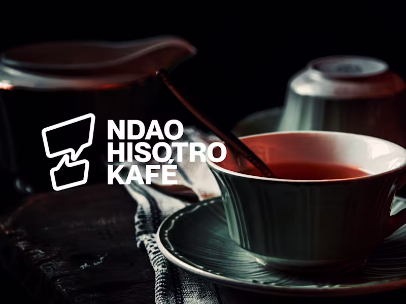 Cover image for Brand Identity Development for Ndao Hisotro Kafé