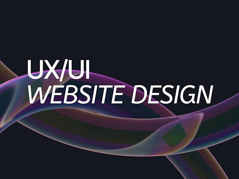 Cover image for UX/UI Website Design