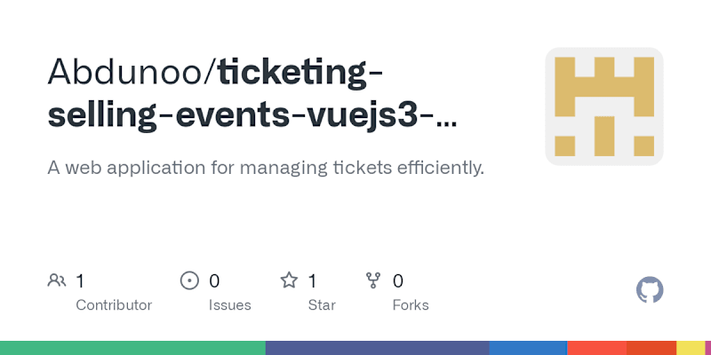 Cover image for Ticketing Web App Development